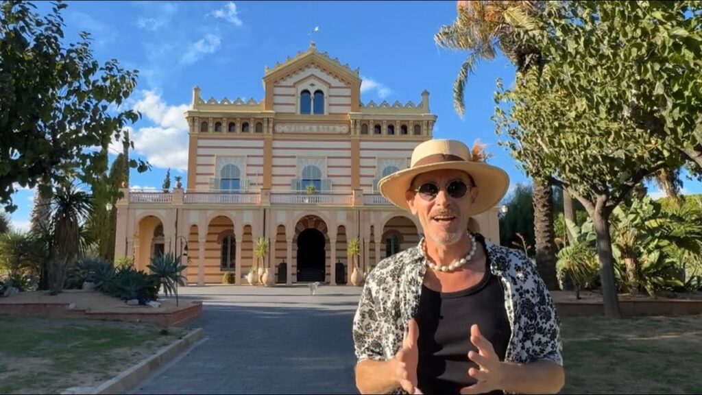 Gran Villa Rosa — a still from Costa & Mason’s video tour of the wedding venue
